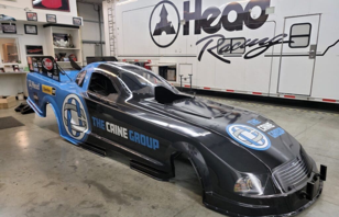 Front detail of The Caine Group race car