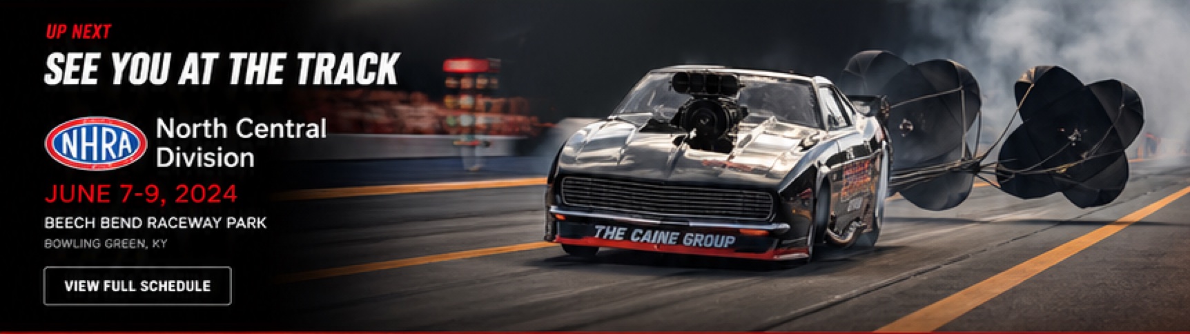 The Caine Group Funny Car schedule placeholder